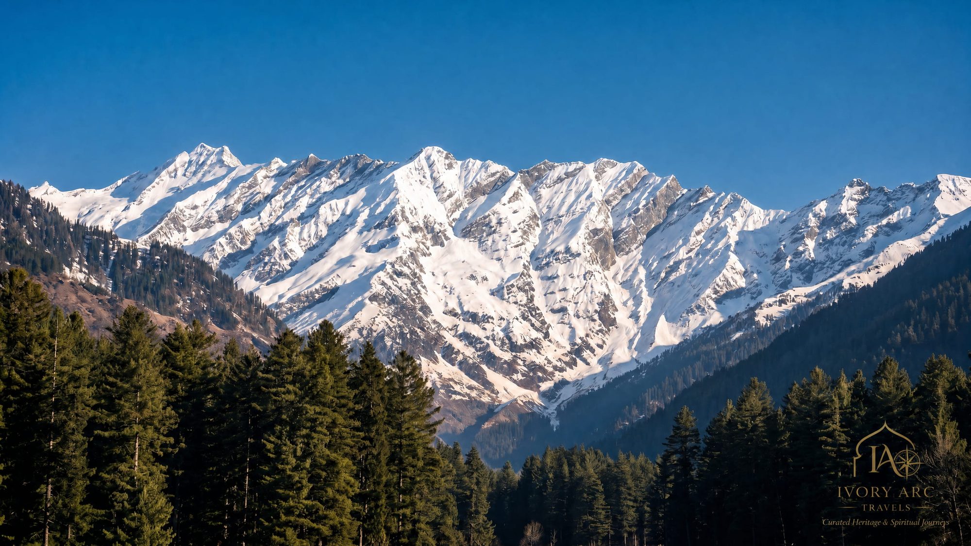 The Himalayas above Manali